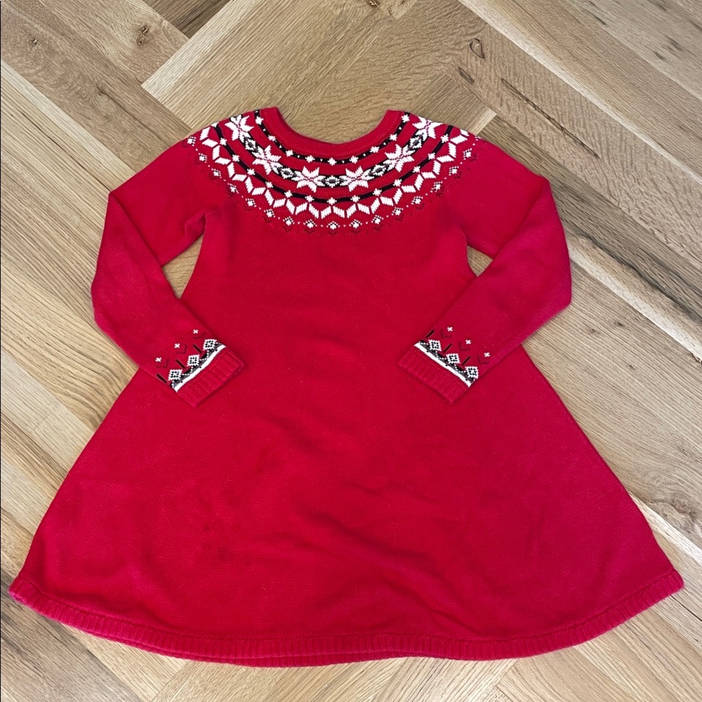 Hanna Andersson Girl’s Holiday Sweater Dress